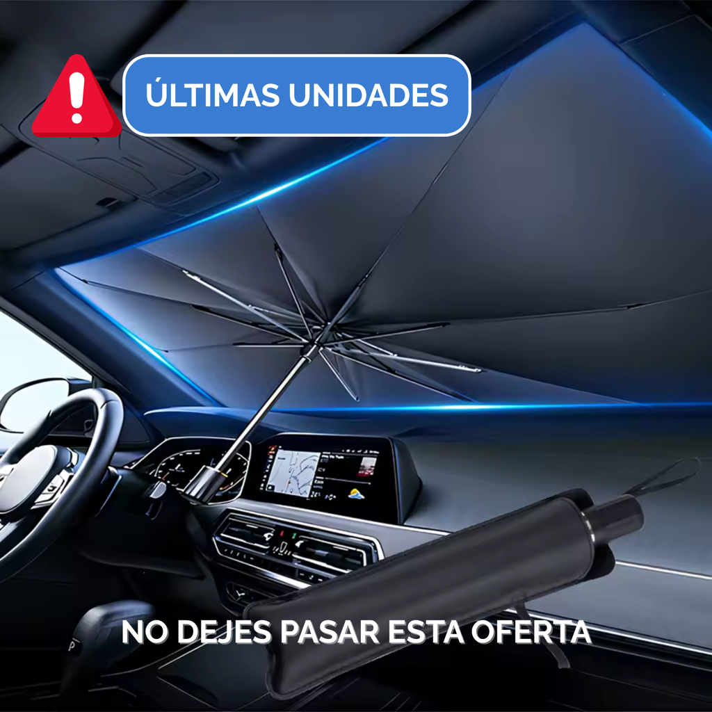 SunFold Pro - Parasol Quitasol Paragua Parabrisas
